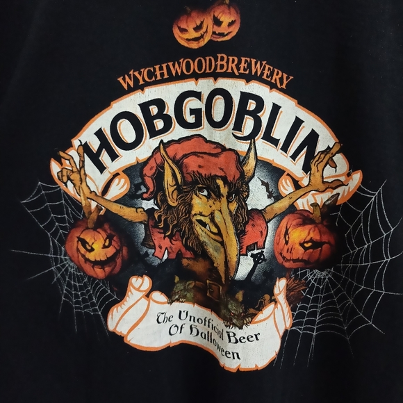 Vintage HOBGOBLIN WYCWOOD BREWERY Graphic Tshirt for men's and women's - Picture 3 of 5